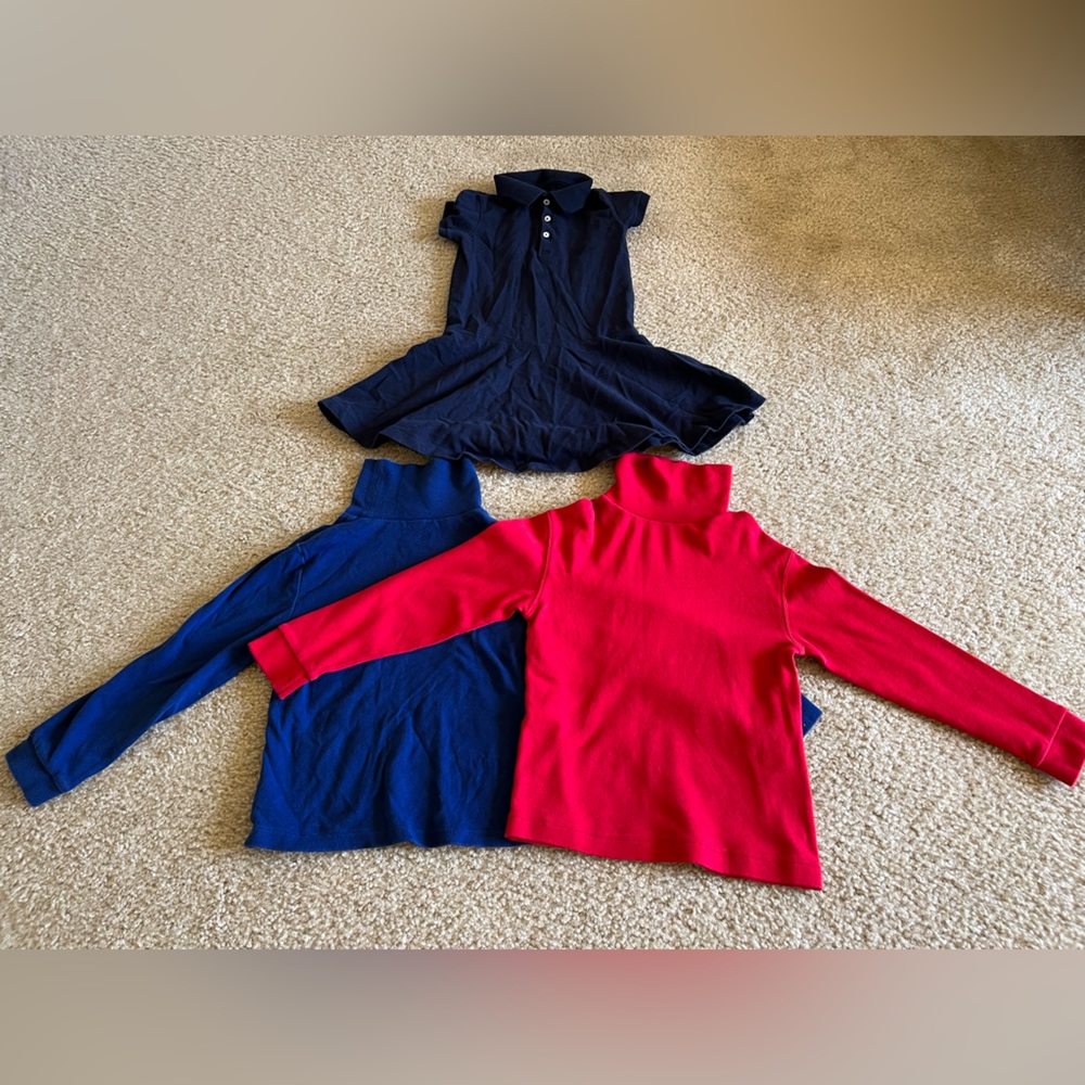 ⭐️ Bundle of 3 | Girls School Uniform | Size: 4/5